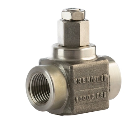 Chemiquip Overpressure Protector/Limiting Valve, ½” NPT 316 SS, 500-1000 Psi PLV-2550-5B